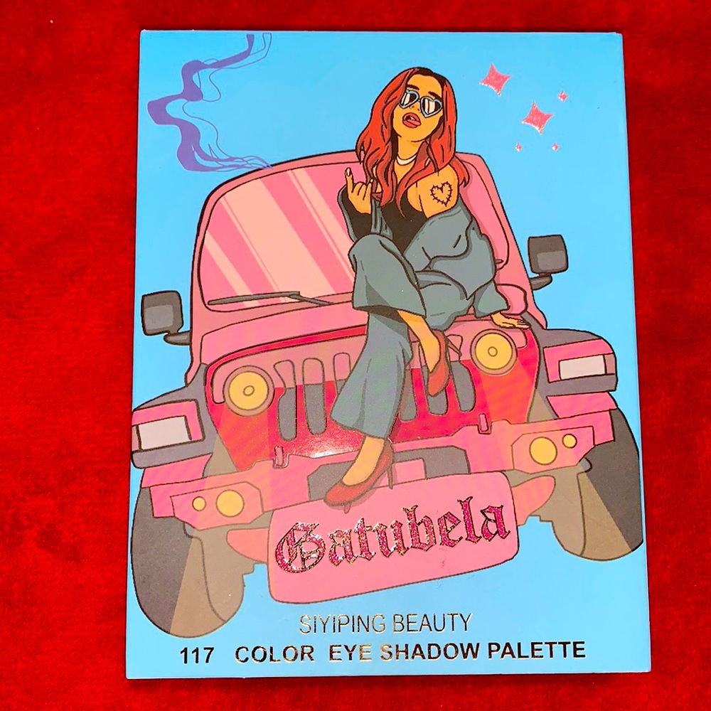 New Gatubela 117 Color Eyeshadow Palette